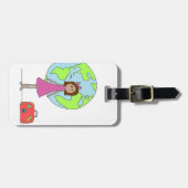 Étiquette À Bagage Étiquette de déplacement de bagage d'année de Gap (Devant horizontal)