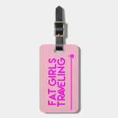 Étiquette À Bagage Étiquette de déplacement de bagage de grosses (Devant Vertical)