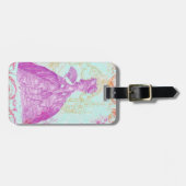 Étiquette À Bagage Étiquette de fantaisie de bagage de pot-pourri de (Devant horizontal)