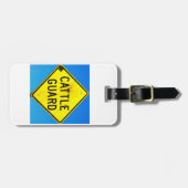 Étiquette À Bagage étiquette de garde de bétail (Devant horizontal)