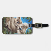 Étiquette À Bagage Étiquette de koala et de bagage de bébé (Devant horizontal)