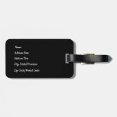 Étiquette À Bagage Étiquette de la valentine de Gamer (Dos horizontal)