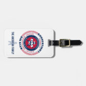 Étiquette À Bagage Étiquette de la valise cadeau personnalisée Connec (Devant horizontal)