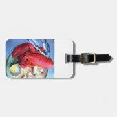 Étiquette À Bagage étiquette de l'amant du homard (Devant horizontal)