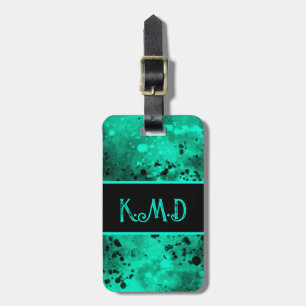 Étiquette À Bagage Étiquette de l'effet de peinture de pulvérisation