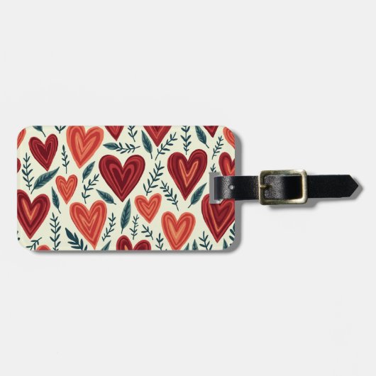 Étiquette À Bagage étiquette de nom de sac (Devant horizontal)