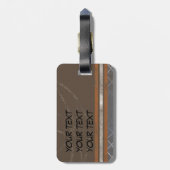 Étiquette À Bagage Étiquette de sac de basket-ball de garçon (Dos Vertical)