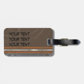 Étiquette À Bagage Étiquette de sac de basket-ball de garçon (Dos horizontal)