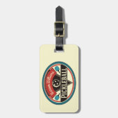 Étiquette À Bagage Étiquette de sac de vitesse de Pickleball - (Devant Vertical)