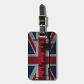 Étiquette À Bagage Étiquette de voyage de Londres (Devant Vertical)