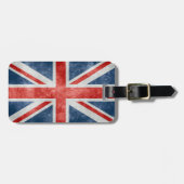 Étiquette À Bagage Étiquette déchirée en lambeaux de bagage d'Union (Devant horizontal)