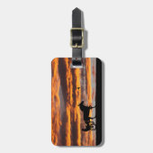 Étiquette À Bagage Étiquette des bagages de cheval de Trot standard (Devant Vertical)