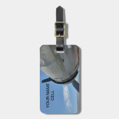 Étiquette À Bagage Étiquette des bagages de voyage (Devant Vertical)