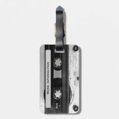 Étiquette À Bagage Étiquette distinctive de bagage d'effet de (Dos Vertical)