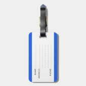 Étiquette À Bagage Étiquette drôle de bagage avec "ma valise" écrite (Dos Vertical)