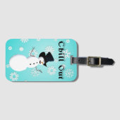 Étiquette À Bagage Étiquette du bagage de retrait (Devant Horizontal)