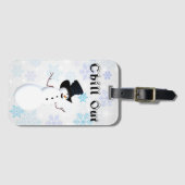 Étiquette À Bagage Étiquette du bagage de retrait (Devant Horizontal)