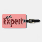 Étiquette À Bagage Étiquette experte de bagage de casino de Vegas de (Devant horizontal)