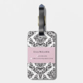 Étiquette À Bagage Étiquette faite sur commande Bruyère McLachlin de (Dos Vertical)