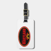 Étiquette À Bagage Étiquette faite sur commande de bagage (Devant Vertical)