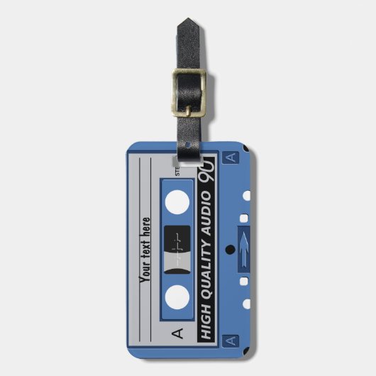 Étiquette À Bagage Étiquette faite sur commande de bagage (Devant Vertical)