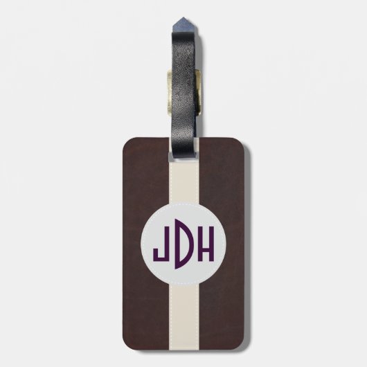 Étiquette À Bagage Étiquette faite sur commande de bagage de (Dos Vertical)