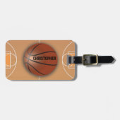 Étiquette À Bagage Étiquette faite sur commande de bagage de (Devant horizontal)