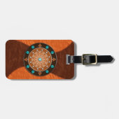 Étiquette À Bagage Étiquette faite sur commande de bagage de (Devant horizontal)