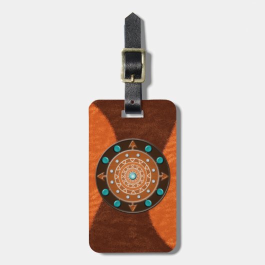 Étiquette À Bagage Étiquette faite sur commande de bagage de (Devant Vertical)