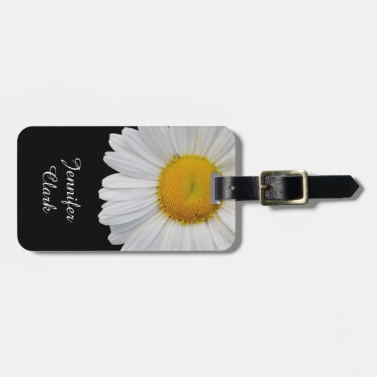 Étiquette À Bagage Étiquette faite sur commande de bagage de (Devant horizontal)