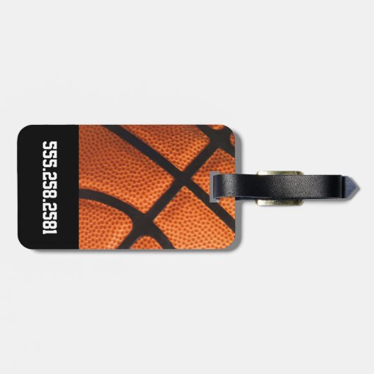 Étiquette À Bagage ÉTIQUETTE faite sur commande de bagage de (Dos horizontal)