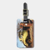 Étiquette À Bagage Étiquette faite sur commande de bagage de coupé (Devant Vertical)