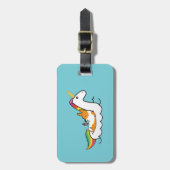 Étiquette À Bagage Étiquette faite sur commande de bagage de Floatie (Devant Vertical)