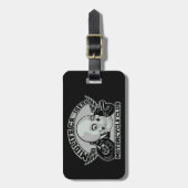 Étiquette À Bagage Étiquette faite sur commande de bagage de MC de (Devant Vertical)