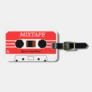 Étiquette À Bagage Étiquette faite sur commande de bagage de Mixtape
