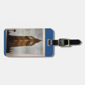 Étiquette À Bagage Étiquette faite sur commande de bagage de nom et (Devant horizontal)