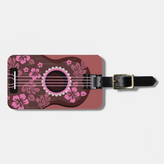 Étiquette À Bagage Étiquette faite sur commande de bagage des textes (Devant horizontal)