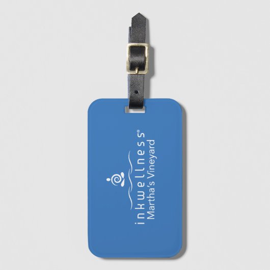 Étiquette À Bagage Étiquette faite sur commande du bagage (Devant Vertical)