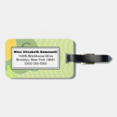 Étiquette À Bagage Étiquette Freddy the Frog (Dos horizontal)