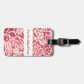 Étiquette À Bagage Étiquette hawaïenne de bagage (Devant horizontal)