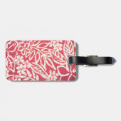 Étiquette À Bagage Étiquette hawaïenne de bagage (Dos horizontal)