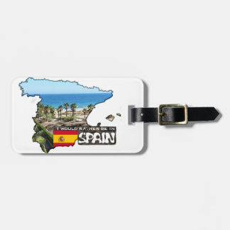 Étiquette À Bagage [Étiquette] je serais plutôt en Espagne