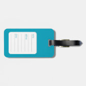 Étiquette À Bagage Étiquette mignonne de bagage de faune de camping (Dos horizontal)