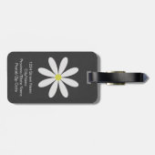 Étiquette À Bagage Étiquette mignonne et moderne de bagage de (Dos horizontal)