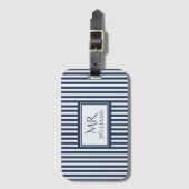 Étiquette À Bagage Étiquette nommée faite sur commande de bagage de (Devant Vertical)