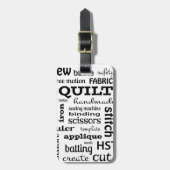 Étiquette À Bagage Étiquette piquante de bagage d'art de souterrain (Devant Vertical)