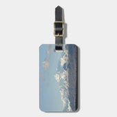 Étiquette À Bagage Étiquette pittoresque de bagage de voyage de (Devant Vertical)