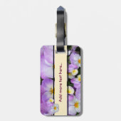 Étiquette À Bagage Étiquette savoureuse de bagage de ~ d'altos (Dos Vertical)