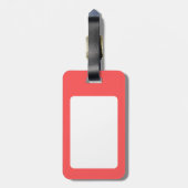 Étiquette À Bagage Étiquette Schmear the World with Kindness Luggage (Dos Vertical)