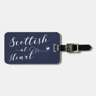 Étiquette À Bagage Étiquette Scottish At Heart Luggage